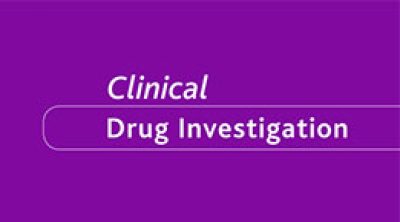Logo Clinical Drug Investigation Springer Nature